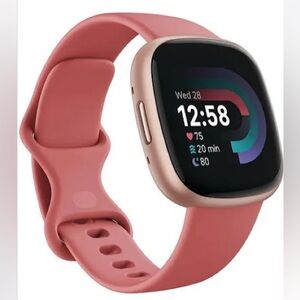 Google Versa 4 Smartwatch Pink Rosegold Great Gift